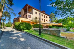 Budova, v ktorej sa hotel nachádza