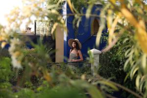 Jardín al aire libre en Riad Bindoo & Spa