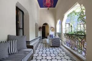 Zona de estar de Riad Bindoo & Spa