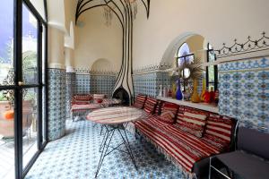 Zona de estar de Riad Bindoo & Spa