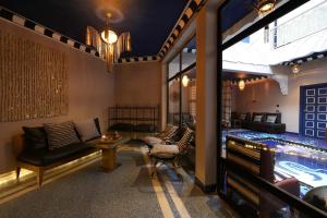 Zona de estar de Riad Bindoo & Spa
