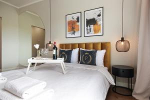 Postel nebo postele na pokoji v ubytování Apartament Warta Park Poznań - Basen Pool - Sauna - AC Klimatyzacja - Cost Free Parking - Pelikan - 24h check in