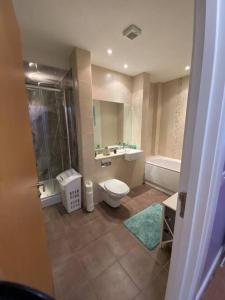 Bathroom sa 3 Bedroom Penthouse Apartment in larne