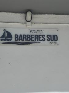 a sign for a boat that says edici barriers sub at Maya in Era de Soler