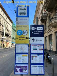 Certifikát, ocenenie alebo iný dokument vystavený v ubytovaní Cedar Inn Budapest - Palace District
