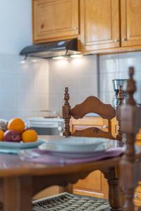 Kuchyň nebo kuchyňský kout v ubytování Cozy apartment