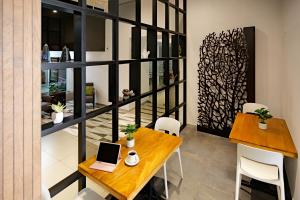 Posezení v ubytování Hotel Olmeca Plaza