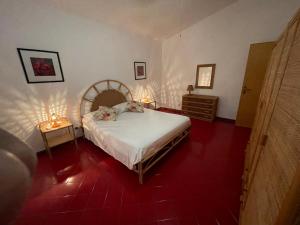 Postel nebo postele na pokoji v ubytování Cala Bernardo Apartment