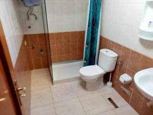 Kúpeľňa v ubytovaní ALOJAMIENTO PLAYA CHICA, LOS POZOS HABITACIONES