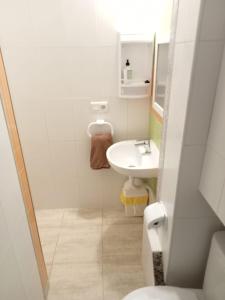 Kúpeľňa v ubytovaní ALOJAMIENTO PLAYA CHICA, LOS POZOS HABITACIONES