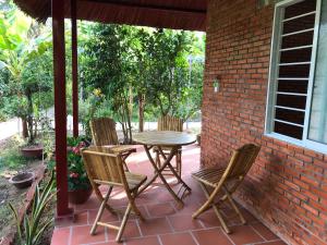 Zahrada ubytování Nguyet Que Homestay & Tours