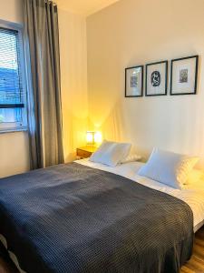 Posteľ alebo postele v izbe v ubytovaní Przytulny Apartament Mickiewicza 14/1