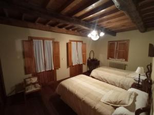 Säng eller sängar i ett rum på Casa de Abril 2
