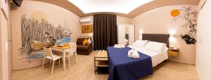 Posteľ alebo postele v izbe v ubytovaní ASTARE -short lets in bari carrassi-