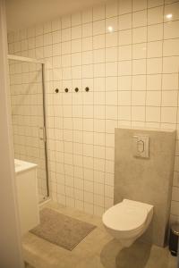 Kúpeľňa v ubytovaní Przytulny Apartament Mickiewicza 14/1