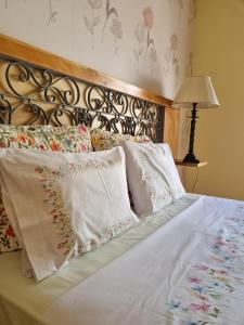 מיטה או מיטות בחדר ב-Apartamento Duplex em Cabanas de Tavira