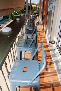 A restaurant or other place to eat at Agis home