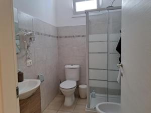 Koupelna v ubytování Da Orazio