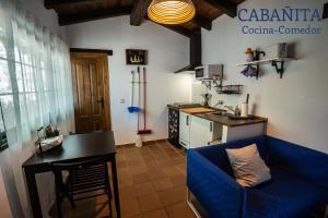 Кухня или мини-кухня в Casa rural Paraje de Yuste
