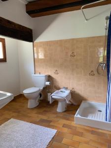 Ванна кімната в Spacious apartment in a charming, tranquil village