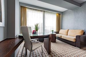 Posezení v ubytování VacationClub - Marine Hotel Apartament 214