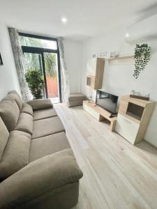 A seating area at ISLAND SUITES