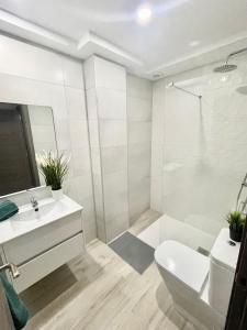A bathroom at ISLAND SUITES