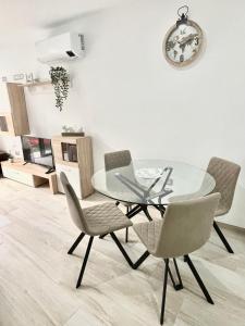A seating area at ISLAND SUITES