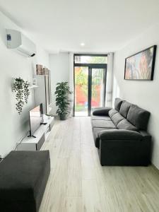 A seating area at ISLAND SUITES