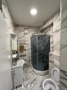 Ein Badezimmer in der Unterkunft Apartman Lukana lll Banjaluka