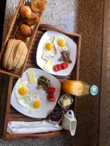 Opțiuni de mic dejun disponibile oaspeților de la La MER