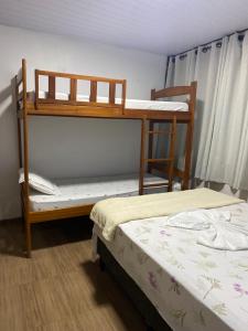 Chalé Temporada Porto dos Lençóis - Lençóis Maranhenses客房内的一张或多张床位