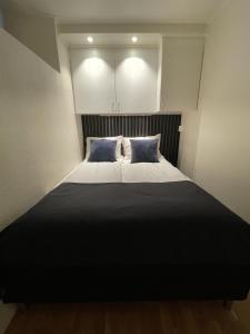 Postel nebo postele na pokoji v ubytování Daltind - Modern apartment with free parking