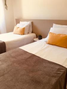 Postel nebo postele na pokoji v ubytování Central apartment Lagos