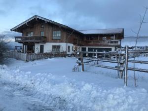 Chalet Bergliebe v zimě