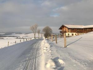 Chalet Bergliebe v zimě