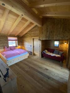 Postel nebo postele na pokoji v ubytování Chalet Bergliebe