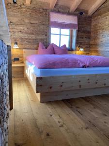 Postel nebo postele na pokoji v ubytování Chalet Bergliebe