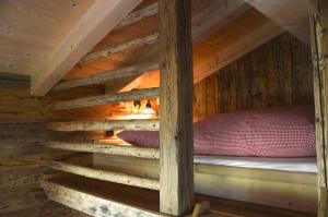 Postel nebo postele na pokoji v ubytování Chalet Bergliebe