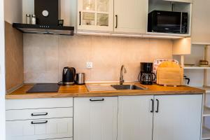 Kuchnia lub aneks kuchenny w obiekcie Apartamenty - Dom Smołdziński Las