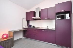 Kitchen o kitchenette sa Apartments Zizic
