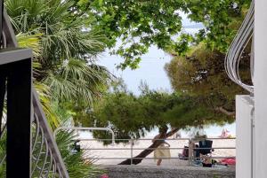 Zahrada ubytování Guesthouse on the beach