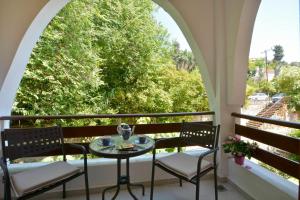 A balcony or terrace at Casa Margarita