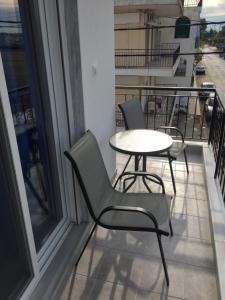 Balkón nebo terasa v ubytování Seaside Apartments Flogita