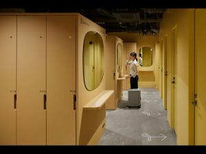 Hosté ubytování 9h nine hours woman Shinjuku sleep lab
