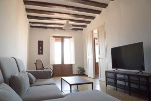 TV a/nebo společenská místnost v ubytování TarracoHomes, TH152 Apartment La Nau