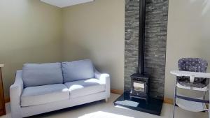 Uma área de estar em Harbour View, Mullaghmore, Sligo