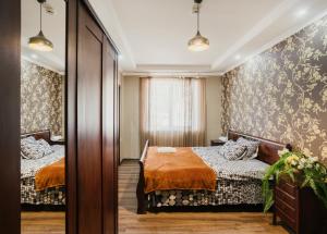 Postel nebo postele na pokoji v ubytování Marcos Hotel