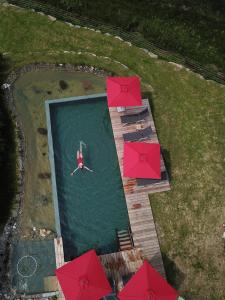 Bazén v ubytování Chalet BergInsel nebo v jeho okolí