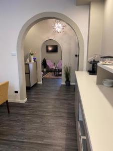 Kuchyň nebo kuchyňský kout v ubytování Hotel Delle Camelie